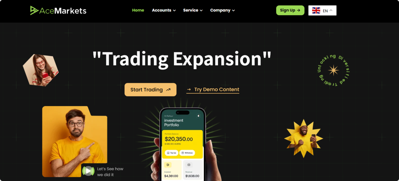 安全與多元並存，Ace Markets以8,000萬月交易量詮釋金融新可能